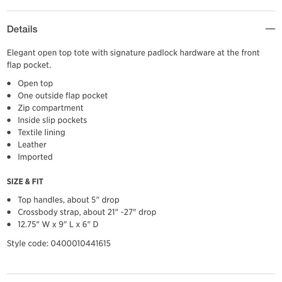 COPY - Marc Jacobs Lock That Leather Tote - Picture 6 of 8